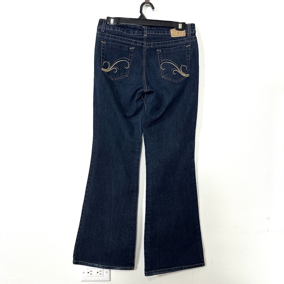 Grane Denim - VTG Grane Flare Leg Jeans Dark Wash Hummingbird Embroidered Y2K Denim Junior 9
